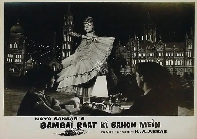 Ramachandra (ii) (Cinematographer), Bambai Raat Ki Bahon Mein, 1967, Lobby Card