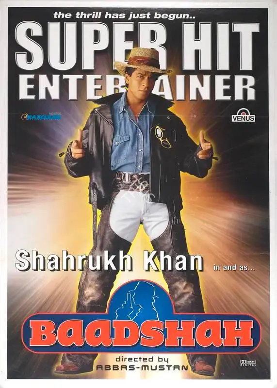 Bhawar Jain (Producer), Baadshah, 1999, Full Sheet Poster