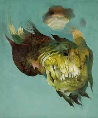 Bimal Dasgupta (Artist), Untitled, Painting