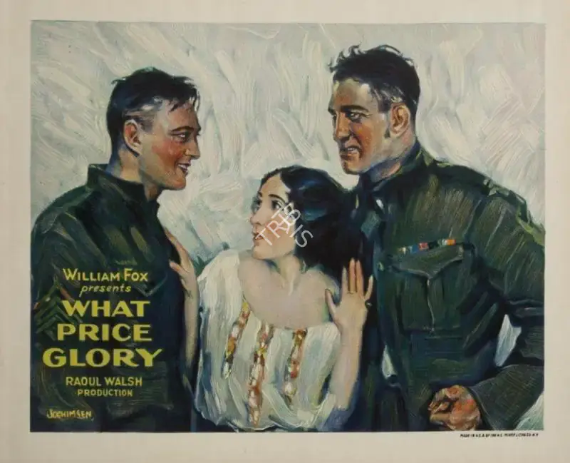 Raoul Walsh (Director), What Price Glory, 1926, Lobby card