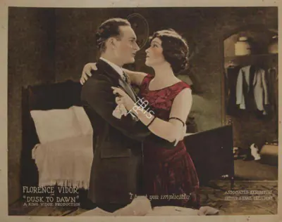 King Vidor (Director), Dusk to Dawn, 1922, Lobby card