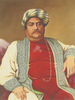Bengal School (Artist), Portrait of a Zamindar, 1910, Painting
