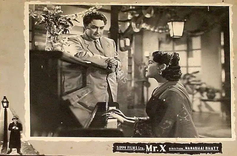 T.C. Dewan (Producer), Mr  X, 1957, Lobby Card