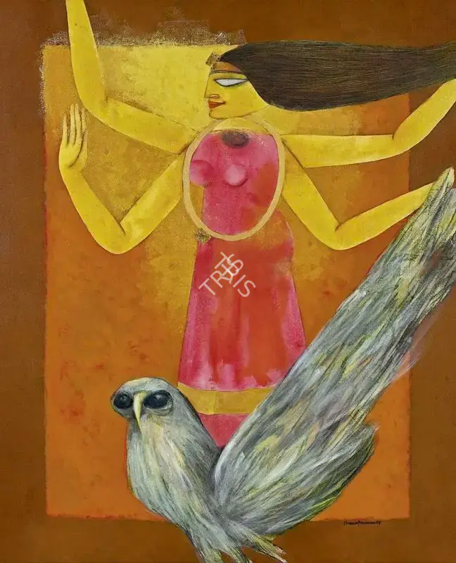 Shuvaprassana (Artist), Lakshmi, 2005, Painting
