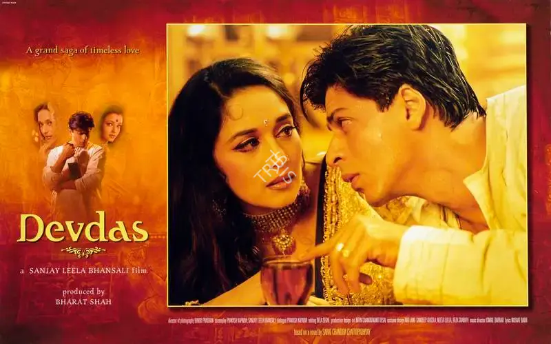 Binod Pradhan (Cinematographer), Devdas, 2002, Lobby Card