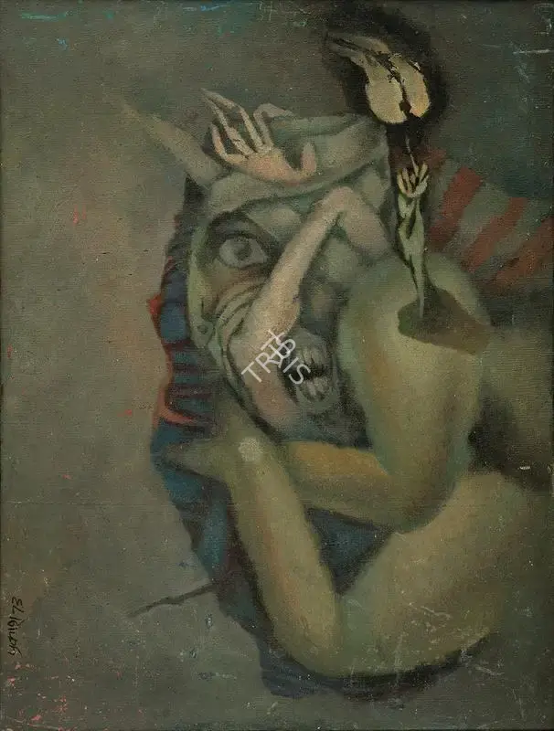 Prokash Karmakar (Artist), Untitled, 1973, Painting