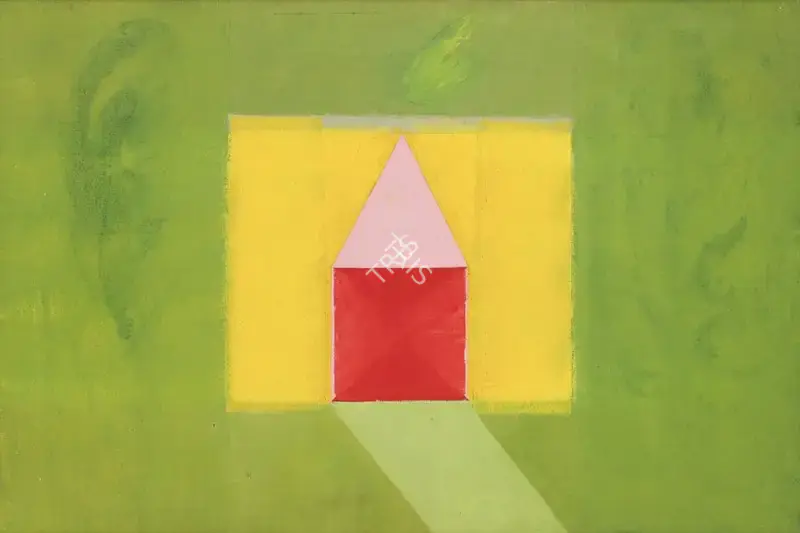 J. Swaminathan (Artist), Colour Geometry of Space, 1966, Painting