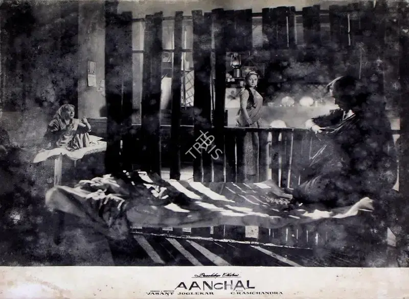 Vasant Joglekar (Producer), Aanchal, 1960, Lobby Card
