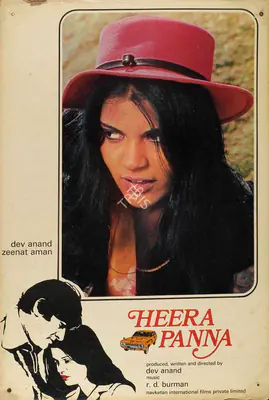 Dev Anand (Producer), Heera Panna, 1973, Lobby Card