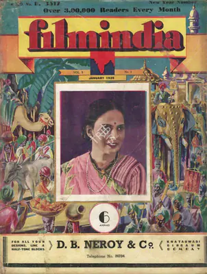 Baburao Patel (Editor), Filmindia, 1939, Magazine