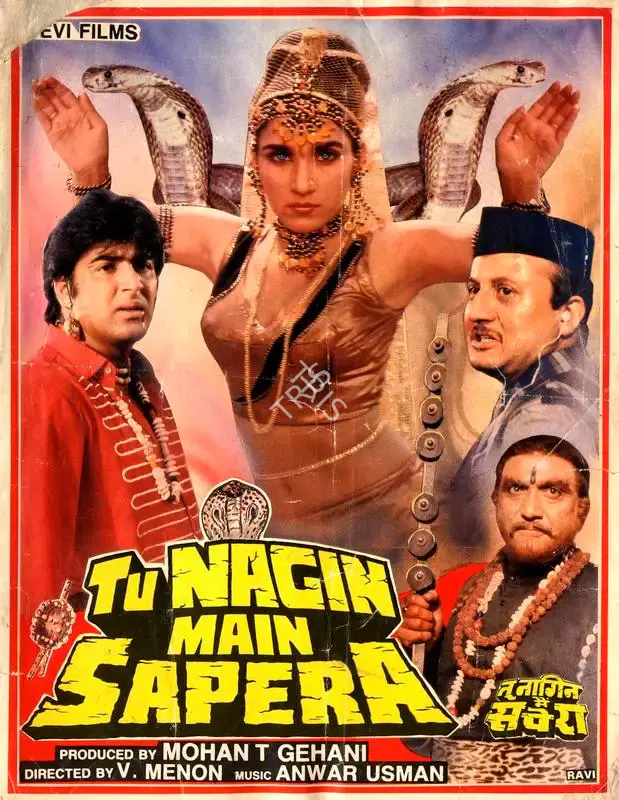 Mohan T. Gehani (Producer), Tu Nagin Main Sapera, 1989, Song-Synopsis Booklet