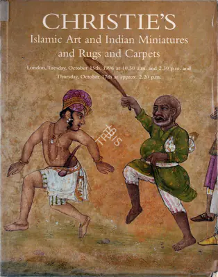 Christie's (Auction House), Islamic Art and Indian Miniatures and Rugs and Carpets, 1996, Auction Catalogue