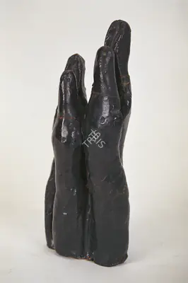 Dhanraj Bhagat (Artist), Study for Gossip, 1960, Sculpture