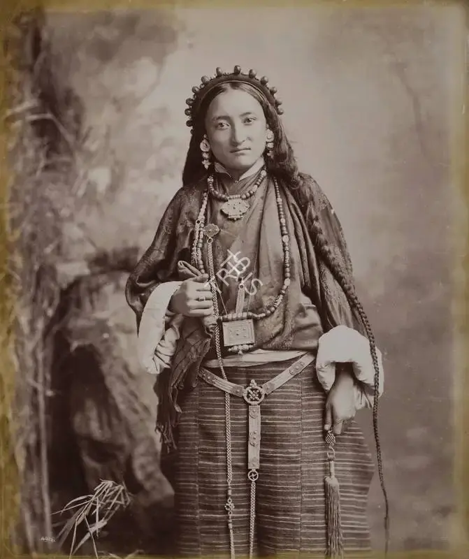 Unknown (Photographer), Tibetan Woman, 1901, Antiquarian Photograph