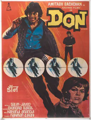 Irani, Nariman A. (Producer), Don, 1978 | Full Sheet Poster | CinemaEducation | 00766859