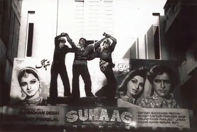 Prakash Trehan (Producer), Suhaag, 1979, Single Screen Cinema Hoarding