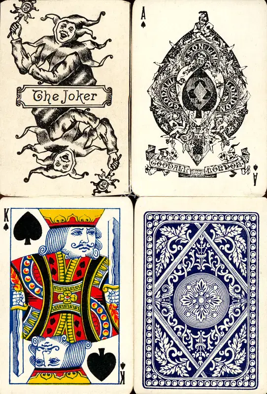 Goodall Patience Cards, Playing Cards
