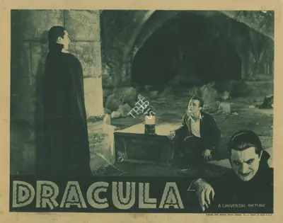 Tod Browning (Producer), Dracula, 1931, Film Advertisement