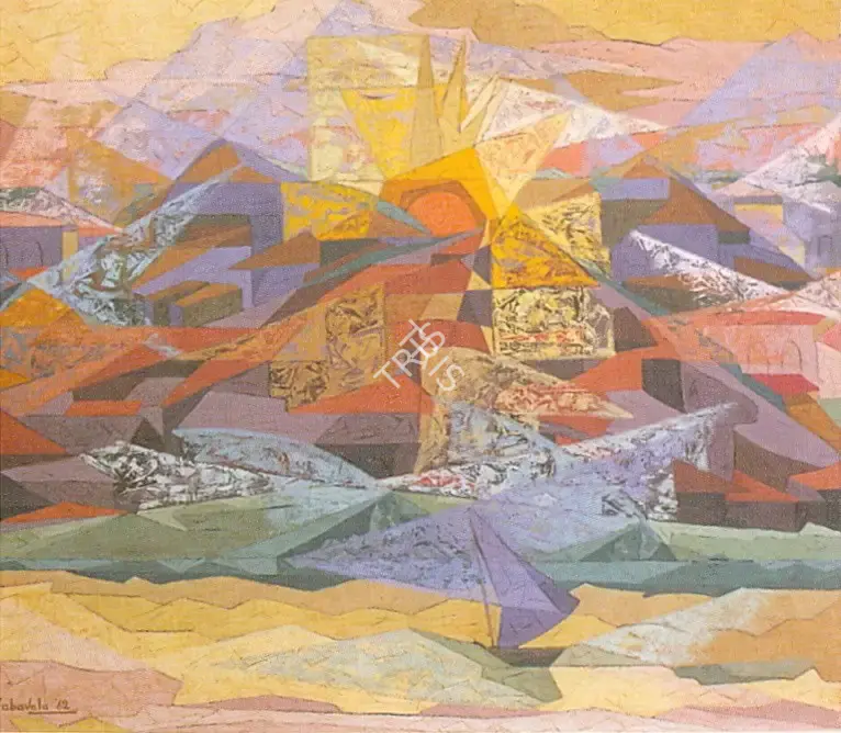 Sabavala, Jehangir (Artist). Evenfall, 1962 | Painting, So.Lon/27.04.95, 1962