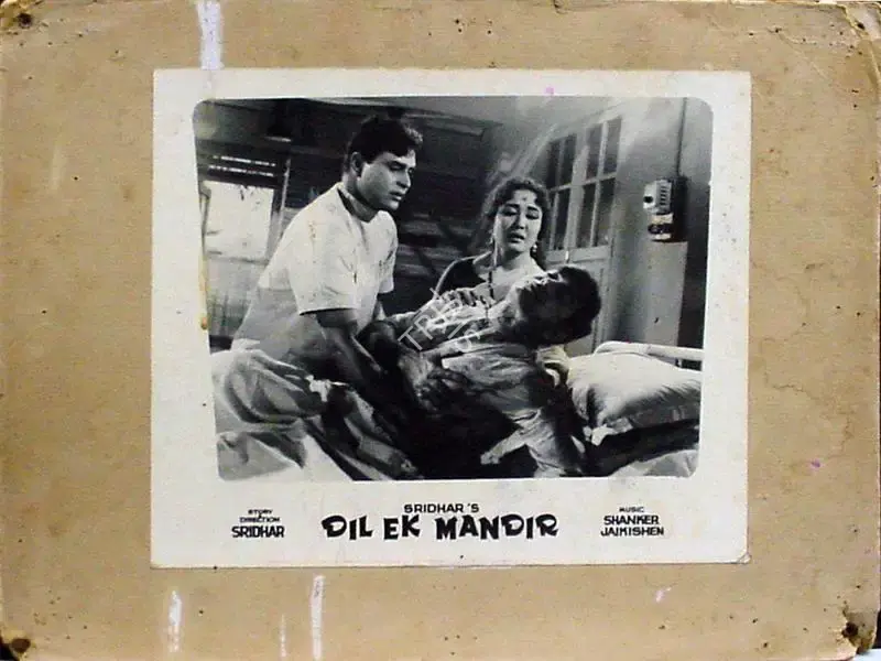 A. Vincent (Cinematographer), Dil Ek Mandir, 1963, Lobby Card