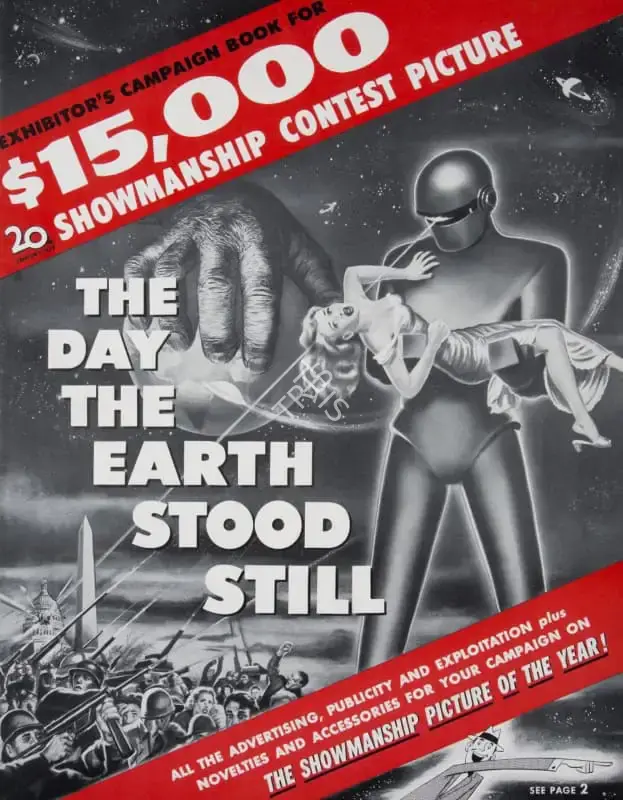 Robert Wise (Director), The Day the Earth Stood Still, 1951, Pressbook