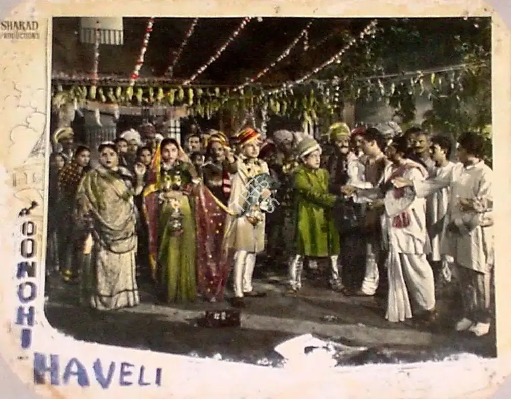 Dhirubhai Desai (Producer), Oonchi Haveli, 1955, Lobby Card
