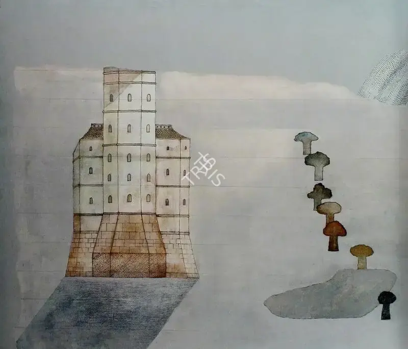 Prabhakar Barwe (Artist), Existence, 1986, Painting
