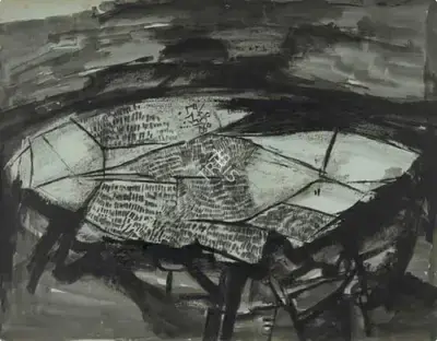 Ramkumar (Artist), Untitled, 1962, Painting