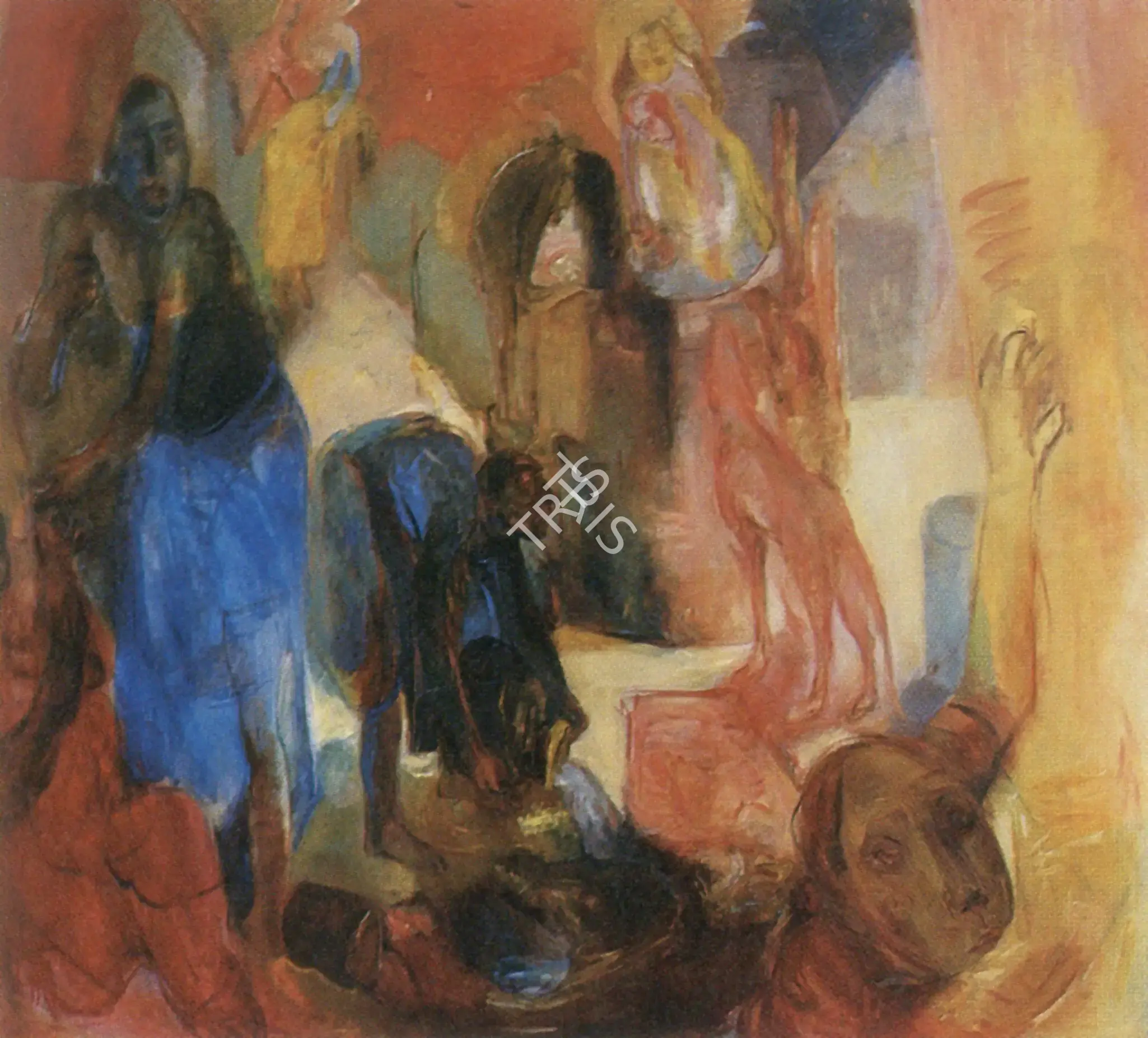 Sheela Gowda (Artist), Ascension at Noon, Painting