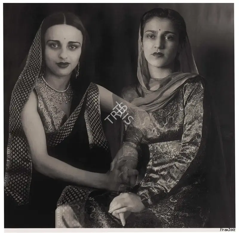 Sundaram, Vivan (Artist). Sisters: Silk and Brocade, 2001 | Photograph, Ch.Lon/11.06.14, 2014 · Christie's