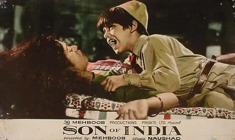 Mehboob (Producer), Son Of India, 1962, Lobby Card