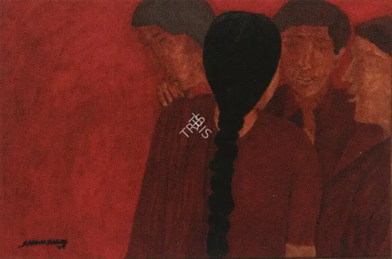 Shamshad Husain (Artist), Untitled, 1994, Painting
