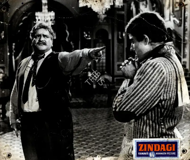 P. Ellappa (Cinematographer), Zindagi, 1964, Photographic Still