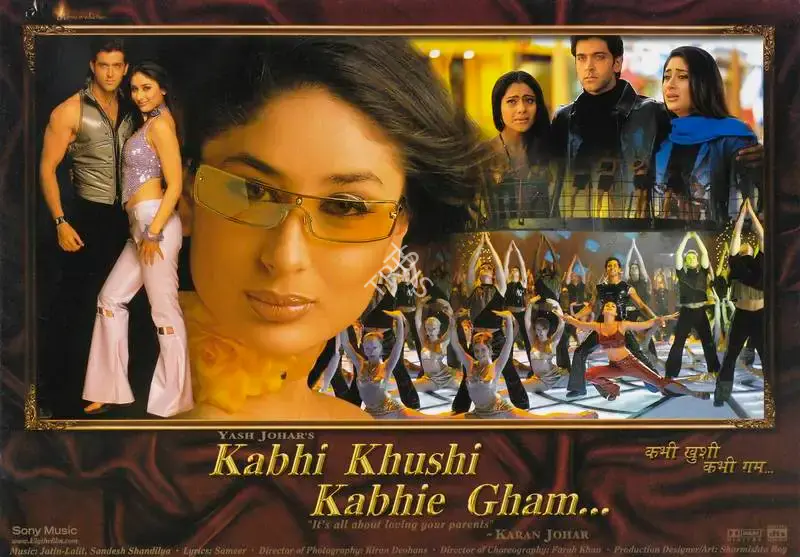 Yash Johar (Producer), Kabhi Khushi Kabhi Gham, 2001, Lobby Card