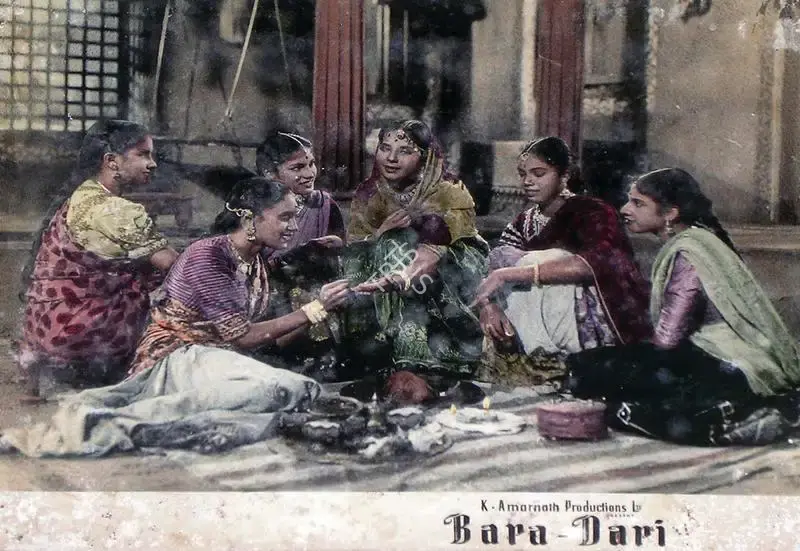 Vasant Nagesh Buva (Cinematographer), Bara Dari, 1955, Lobby Card