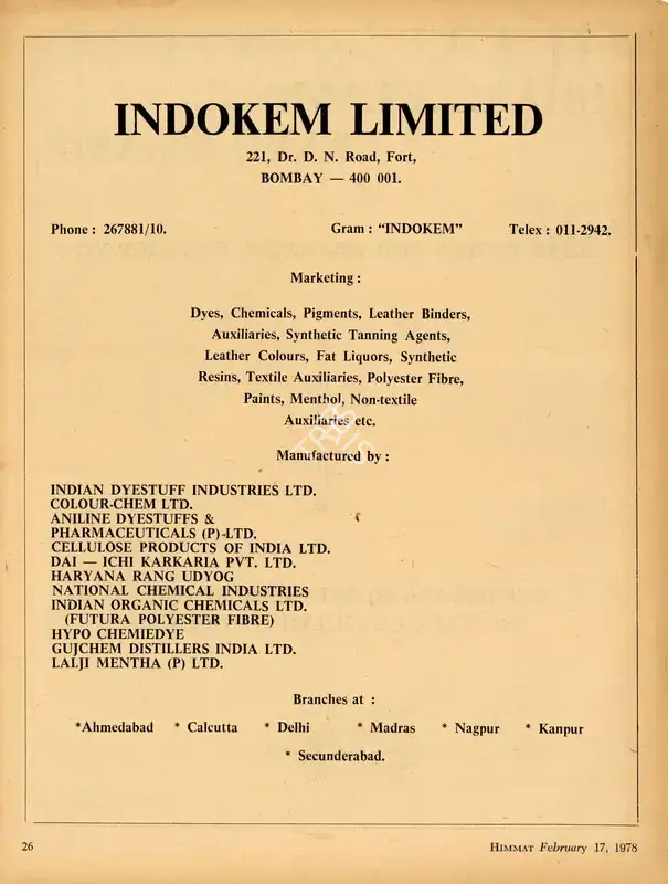 Rajmohan Gandhi (Chief Editor), Himmat, 1978, Magazine