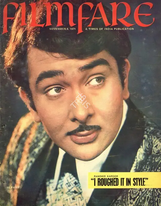 B.K. Karanjia (Editor), Filmfare, 1971, Magazine
