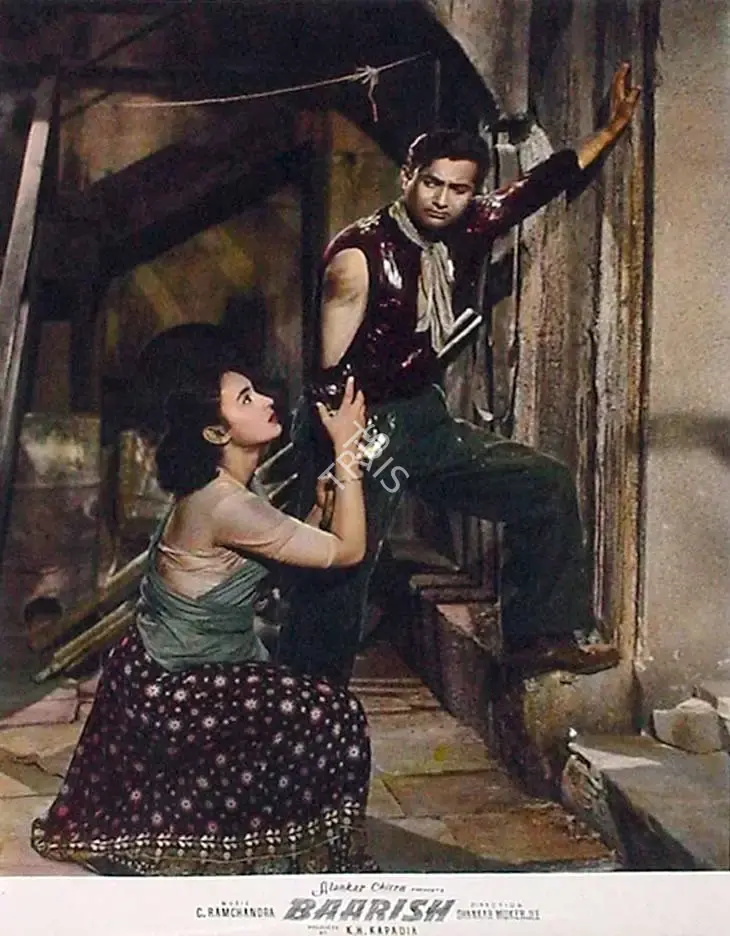 K.H. Kapadia (Producer), Baarish, 1957, Lobby Card