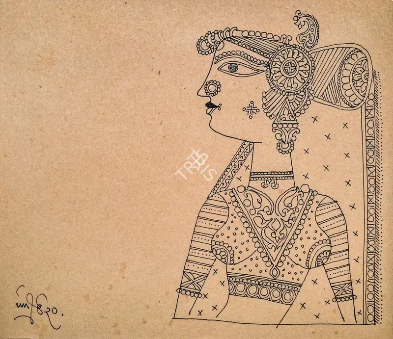 K. Laxma Goud (Artist), Untitled, 1970, Painting