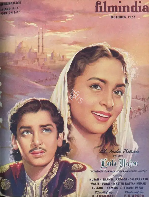 Baburao Patel (Editor), Filmindia, 1953, Magazine