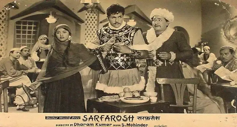 Dharam Kumar (Director), Sarfarosh, 1964, Lobby Card