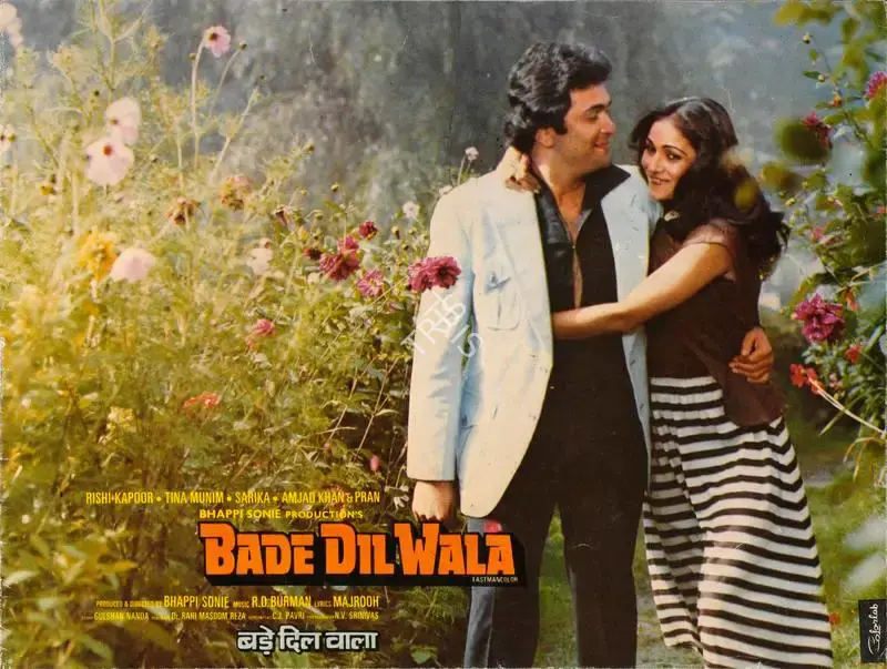 Bhappie Sonie (Producer), Bade Dil Wala, 1984, Song-Synopsis Booklet