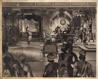 Y.D. Sarpotdar (Cinematographer), Sikandar, 1941, Photographic Still Mounted on Lobby Card