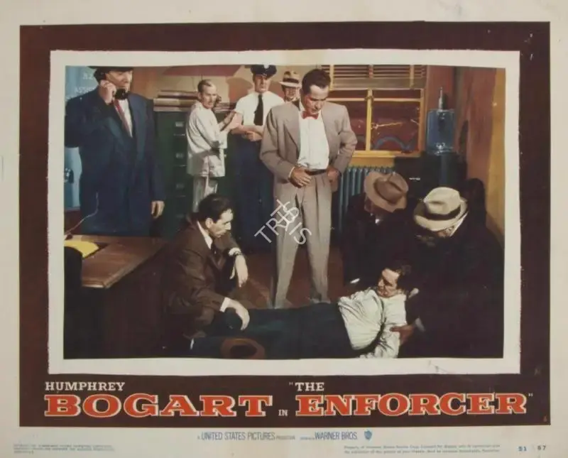 Raoul Walsh (Director), The Enforcer, 1951, Lobby Card