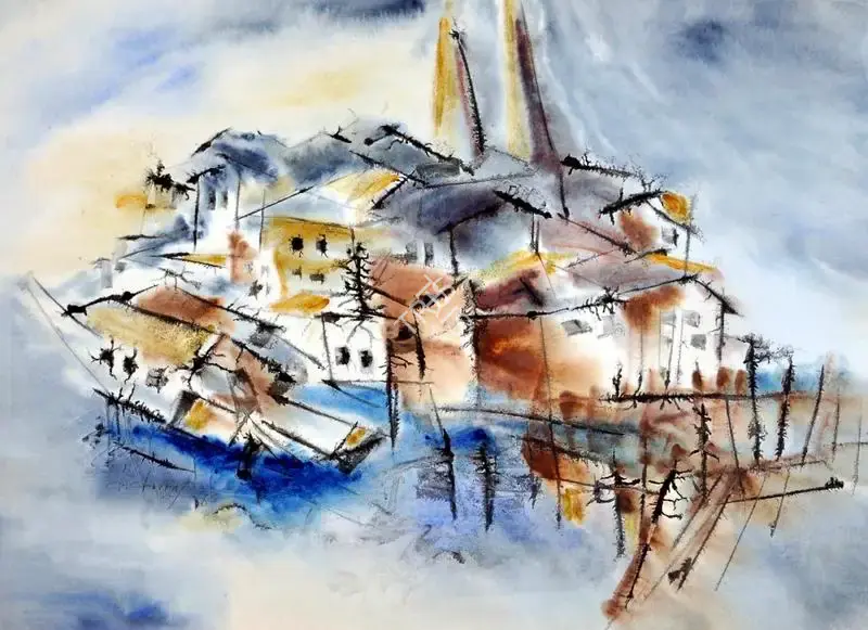 Devraj Dakoji (Artist), Untitled, 1966, Painting