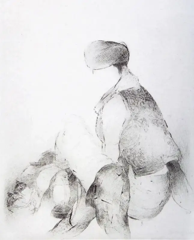 Vrindavan Solanki (Artist), Untitled, Painting