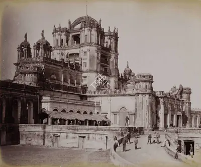 Samuel Bourne (Photographer), La Martiniere. Lucknow, 1865, Antiquarian Photograph