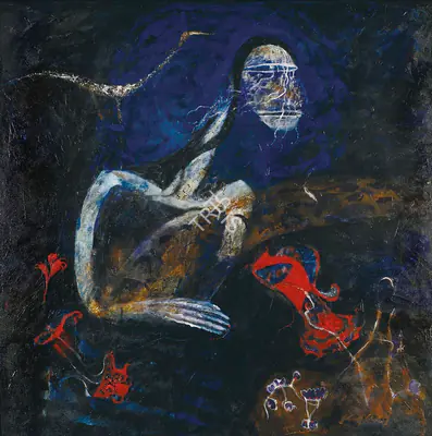 Jaya Ganguly (Artist), Untitled, 1990, Painting