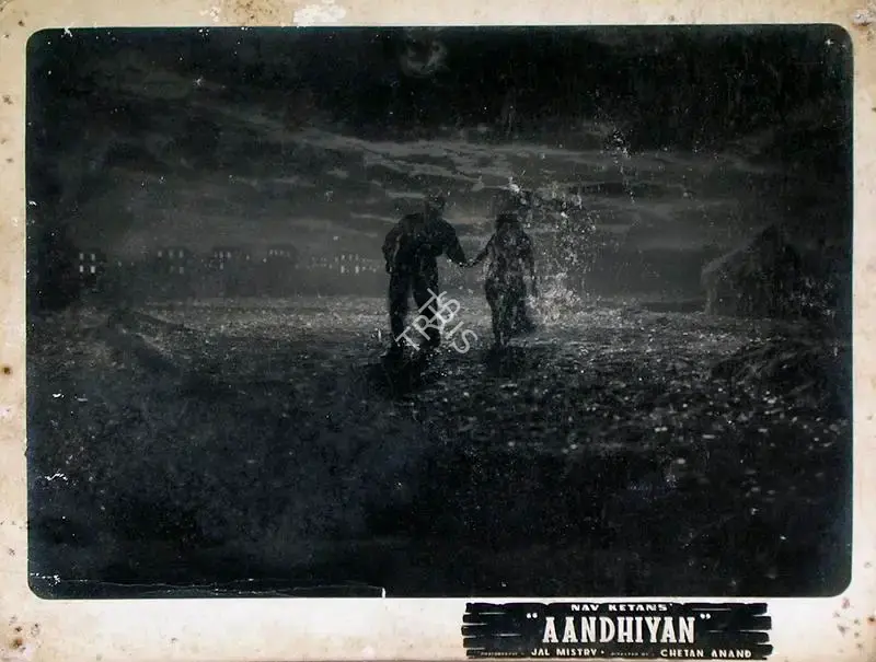 Jal Mistry (Cinematographer), Aandhiyan, 1952, Lobby Card