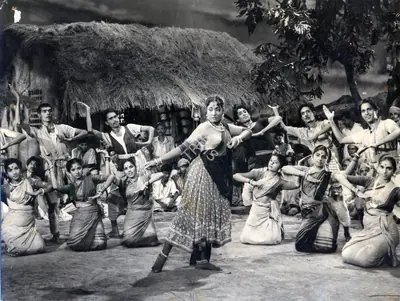 Ramachandra (ii) (Cinematographer), Char Dil Char Rahen, 1959, Photographic Still